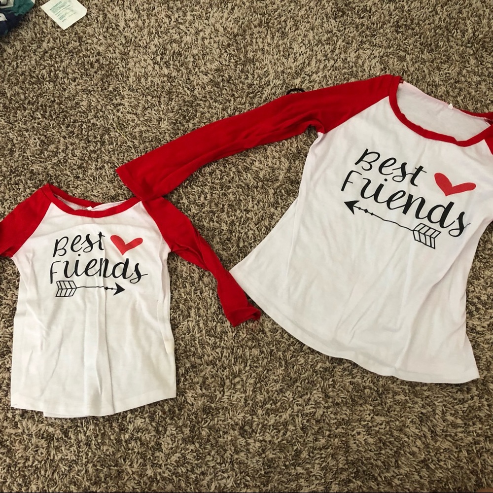 Mommy & Me matching best friends shirt